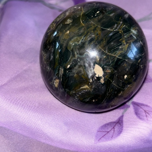 Ocean Jasper Sphere 80mm - Picture 3 of 4